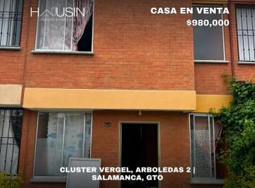 Casa · 67m² · 3 Recámaras · 1 Estacionamiento · Casa en Venta. Cluster Vergel, Arboledas II. Salamanca, Gto.