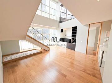 1 · Departamento en Renta en City Santa Fe Torre Amsterdam con Terraza Sin Muebles