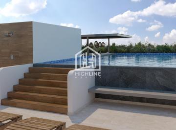 Departamento · 42m² · 1 Recámara · Departamento en Venta en Aldea Zama 1 Recamara con Rooftop y Estacionamiento