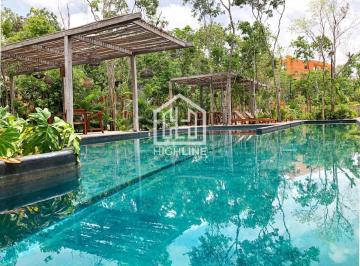 Departamento · 43ha · 1 Recámara · 1 Estacionamiento · Estudio de Entrega Inmediata en Tulum |alberca, Gym, Pet Friendly