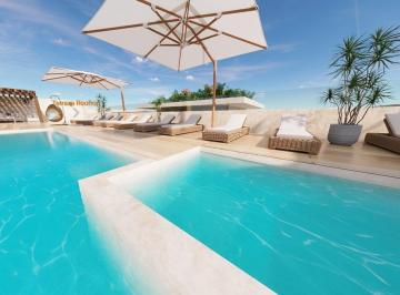 Departamento · 57m² · 1 Recámara · 1 Estacionamiento · Loft con Terraza en Residencial – Cancún