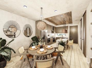 Departamento · 114m² · 2 Recámaras · Departamento en Venta en Exclusivo Residencial Déjà Vu, Tulum, Quintana Roo.