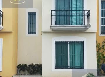 Casa · 2 Recámaras · 2 Estacionamientos · Casa en Renta Santa Fe Av 127 Cancun