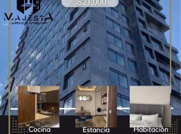 Departamento de 2 habitaciones, Pachuca · Departamento en Renta Torre Dioon