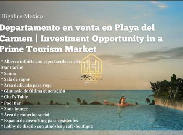 Departamento · 26m² · 1 Recámara · 1 Estacionamiento · Departamento en Venta en Playa del Carmen | Investment Opportunity in a Prime Tourism Market.