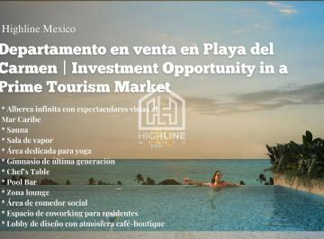 Departamento · 26m² · 1 Recámara · 1 Estacionamiento · Departamento en Venta en Playa del Carmen | Investment Opportunity in a Prime Tourism Market.