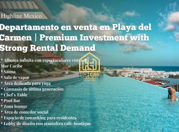 Departamento · 82m² · 2 Recámaras · 2 Estacionamientos · Departamento en Venta en Playa del Carmen | Premium Investment With Strong Rental Demand.