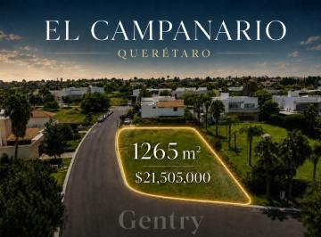 Terreno / Lote · 1265m² · Un Gran Terreno en Venta en El Campanario