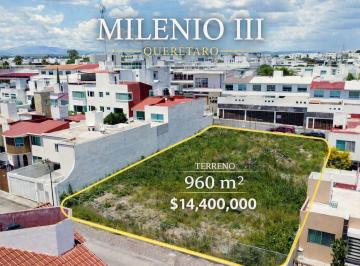 Terreno / Lote · 960m² · Terreno en Venta en Milenio III Querétaro ¡Excelente Oportunidad!