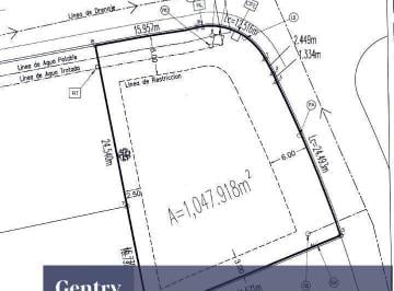Terreno / Lote · 1047m² · Gran Terreno en Venta en El Campanario