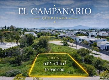 Terreno / Lote · 612m² · Terreno Venta en El Campanario