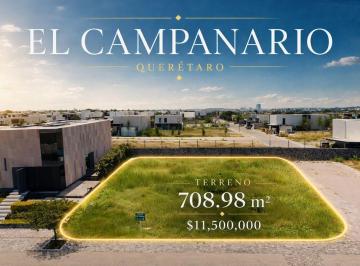Terreno / Lote · 708m² · Terreno en Venta en El Campanario
