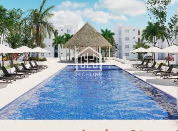 Departamento · 84m² · 2 Recámaras · 1 Estacionamiento · Departamento en Oportunidad en Playa del Carmen con Alberca y Privado Roi Plusvalia Pet Park Gym
