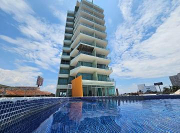 Departamento de 3 habitaciones, Boca del Río · Departamento Amueblado Frente Al Mar en Renta/venta, Costa de Oro, Boca del Rio