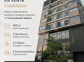 Departamento de 2 habitaciones, Guadalajara · Depa en Venta en Torre Prava - Circunvalación Vallarta