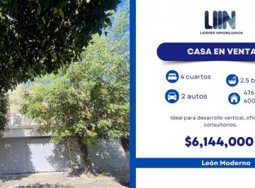 Casa de 4 habitaciones, León · Casa en Venta Leon Moderno