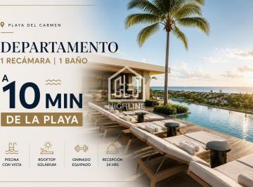 Departamento · 63m² · 1 Recámara · 1 Estacionamiento · Departamento 1 Recámara | Playa del Carmen | a 10 Min de La Playa