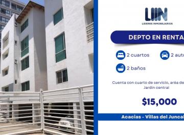 Departamento de 2 habitaciones, León · Departamento en Renta en Acacias - Villas del Juncal