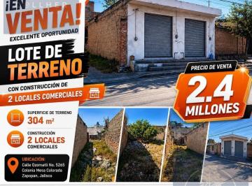 Local comercial · 304m² · Locales con Terreno Mesa Colorada