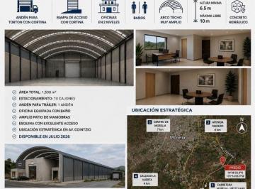 Bodega comercial , Morelia · Bodega en Renta Nueva Av Cointzio