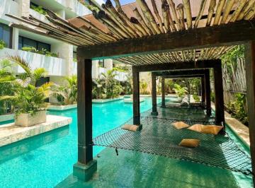 Departamento de 1 habitación, Tulum · Estudio Muy Amplio Monoambiente Amueblado en Renta Aldea Zama