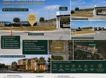 316505b3d716572ea0c69c96285d50f049b0ffea8a508b72562cec4fe28e616d · Terreno Premium en Esquina | Junto a La Caseta de Ingreso | Los Robles