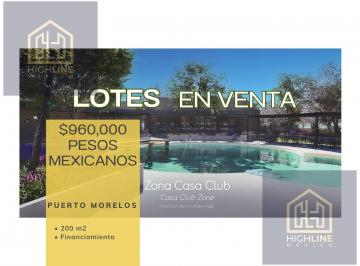 Terreno / Lote · 200m² · Oportunidad de Inversión | Vendo Lote de 200 m² en Puerto Morelos Desde $890 Mxn