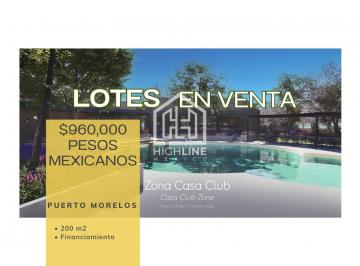 Terreno / Lote · 200m² · Oportunidad de Inversión | Vendo Lote de 200 m² en Puerto Morelos Desde $890 Mxn