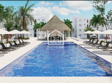 Departamento · 84m² · 2 Recámaras · 1 Estacionamiento · Departamento en Venta 2 Habitaciones en Playa del Carmen con Piscina