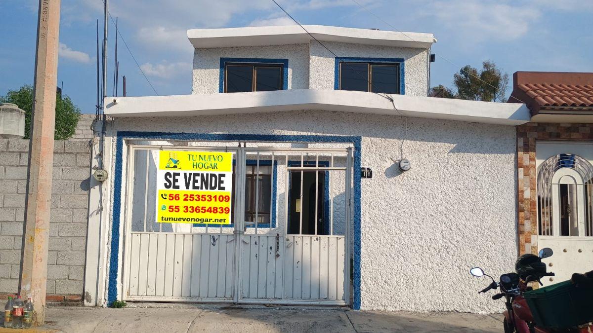 Casa de Dos Niveles con Cuatro Recamaras en El Nuevo Tizayuca