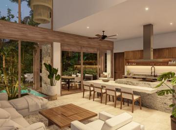 Villa Venta 300m² de 3 habitaciones · Entre Árboles y Estrellas, Villa 3 Recamaras con Alberca y Rooftop en Tulum Country Club