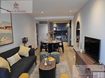 Departamento · 84m² · 2 Recámaras · Departamento en Renta en Huixquilucan, La Herradura Af 26 - 852