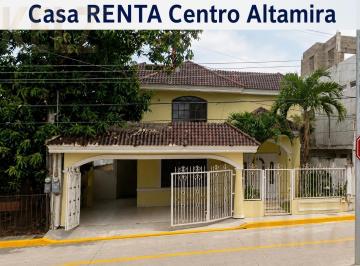 Casa · 280m² · 4 Recámaras · 2 Estacionamientos · Casa en Renta, Zona Centro Altamira