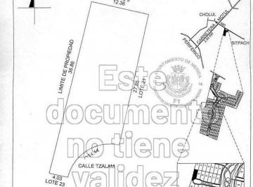 Terreno / Lote · 404m² · Terreno Residencial en Venta en Sitpach
