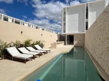 Departamento · 61m² · 1 Recámara · 1 Estacionamiento · Mathea: Departamento en Venta en Temozón Norte