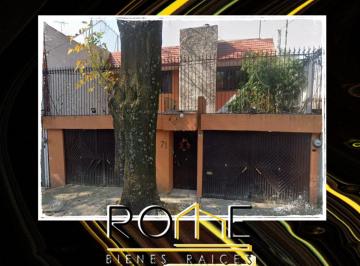 Casa de 4 habitaciones, Coyoacán · Casa Adjudicada en Churubusco, Se Muestran Papeles