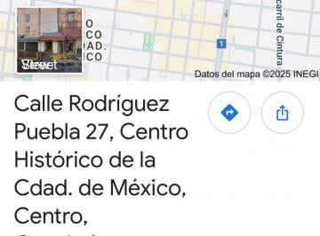 Departamento de 2 habitaciones, Cuauhtémoc · Departamento Planta Baja Centro