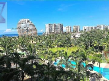 Departamento · 116m² · 3 Recámaras · 2 Estacionamientos · Departamento en Venta en Acapulco Diamante – 3 Rec. Amueblado, Frente Al Mar, Tipo Resort!