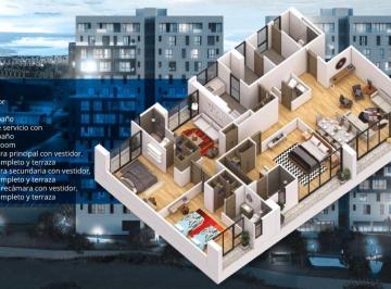 Departamento de 4 habitaciones, El Marqués · Renta de Penhouse en Piso 15 Summit Park