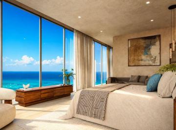 Departamento de 1 habitación, Solidaridad · Condominio Frente Al Mar, con Club de Playa, en Venta