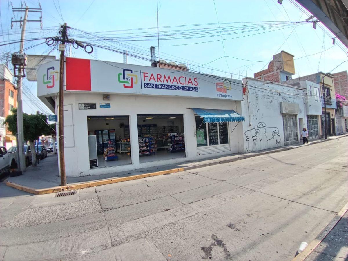 Corner Commercial Space for Rent, One Block from the Main Plaza of Cortazar, Guanajuato