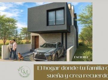 Casa · 170m² · 3 Recámaras · 2 Estacionamientos · Casa Lirio en Zakia.