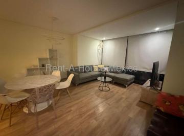 Departamento de 2 habitaciones, Miguel Hidalgo · Depa en Renta Amueblado Col Granada. 2 Habitaciones, 2 Baños, 1 Estacionamiento, 95 m². 26 - 2745 Fs