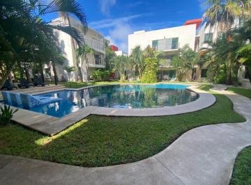 Departamento de 2 habitaciones, Solidaridad · Renta de Departamento de 2 Recamaras Residencial Privado Cercano a Playacar