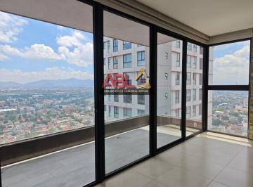 Departamento · 166m² · 3 Recámaras · 2 Estacionamientos · Departamento con Terraza en Renta en Nuevo Polanco, Torre Budapest