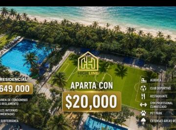Terreno / Lote · 434m² · Lote Residencial en Playa del Carmen Cancha Deportiva Gym Alberca Semiolimpica