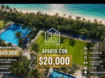 Terreno / Lote · 434m² · Lote Residencial en Playa del Carmen Cancha Deportiva Gym Alberca Semiolimpica