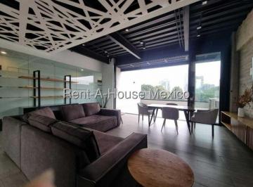 Departamento de 1 habitación, Alvaro Obregón · Renta de Depa Tipo Loft, 43 m², Ubicado en Guadalupe Inn Alvaro Obregon. 1 Estacionamiento. 26 - 3311fs