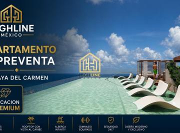 Departamento · 58m² · 1 Recámara · 1 Estacionamiento · Departamento en Playa del Carmen, 1 Habitación a 3 Min del Mar