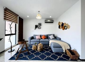 Departamento de 2 habitaciones, Mérida · Departamento en Renta en Temozón Norte